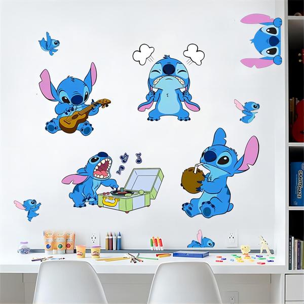 Imagem de Adesivos de parede CRYTORON Lilo and Stitch Disney 40x60cm PVC