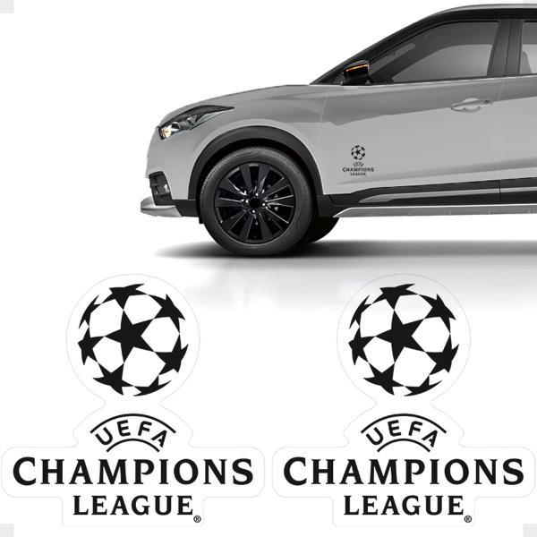 Imagem de Adesivos Kicks 2021 Uefa Champions League Emblema Preto