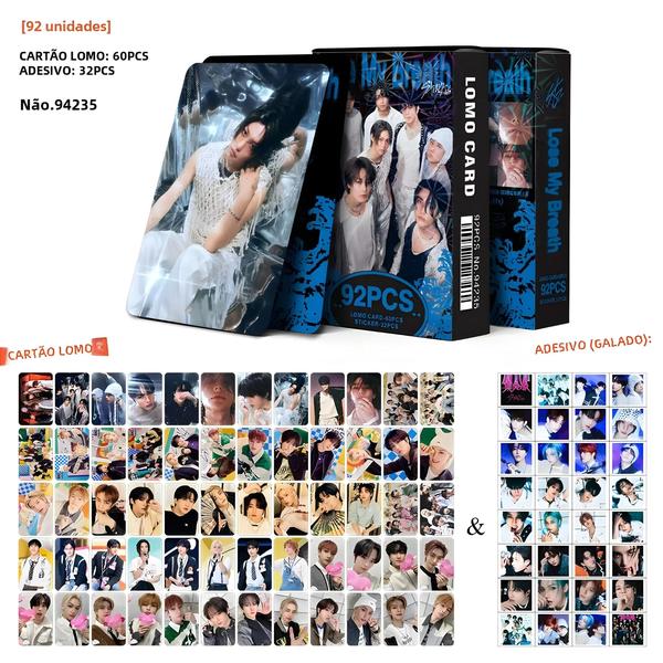 Imagem de Adesivos Kpop - 92 Peças de Photocards Escola Mágica - Lomo Cards