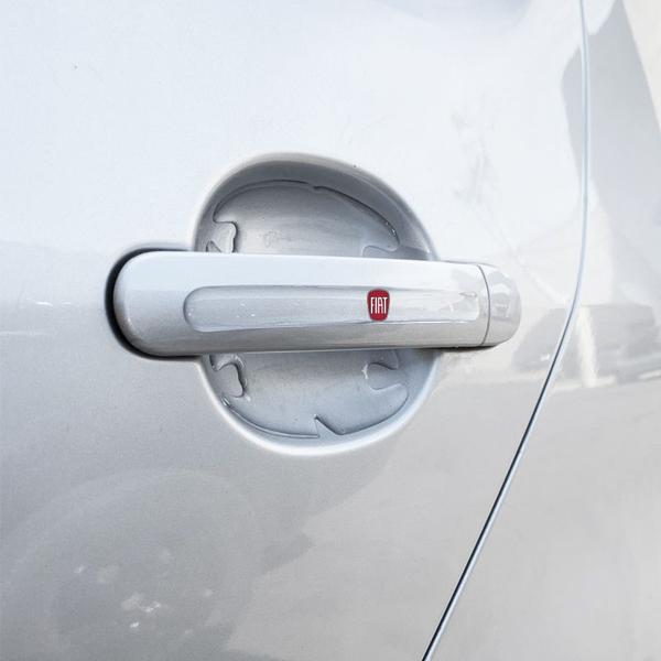 Adesivos Protetor Maçaneta Fiat Punto Argo Mobi Resinado - SPORTINOX Imagem de Adesivos Protetor Maçaneta Fiat Punto Argo Mobi Resinado