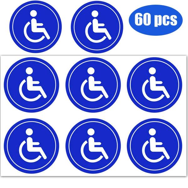 Imagem de Adesivos Remarkable Handicap Signs Disabled/Cadeira de Rodas Symbo