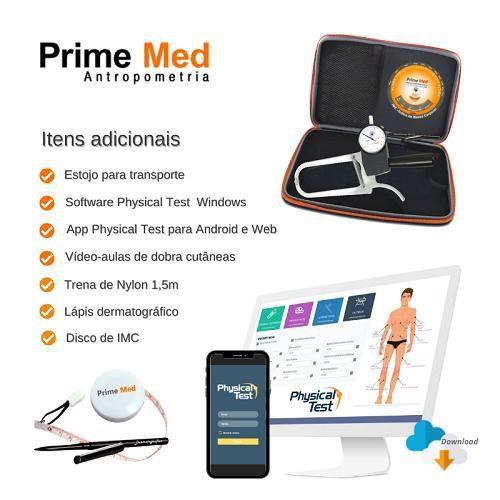 Imagem de Adipometro Cientifico Prime Med A10 Com Software Web