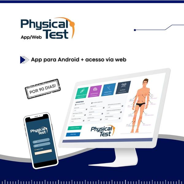 Adipômetro Clínico Neo Azul Prime Med Com Software Physical Test 2.98 Imagem de Adipômetro Clínico Neo Azul Prime Med Com Software Physical Test 2.98