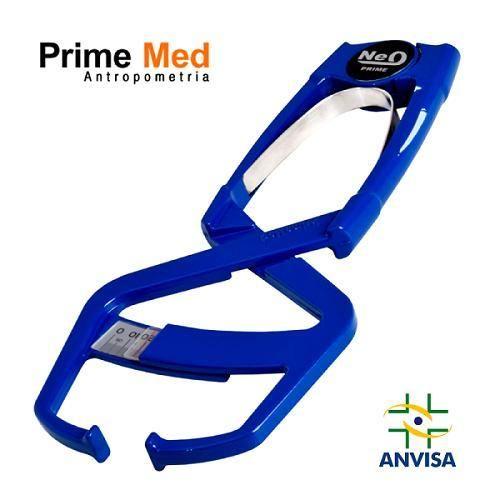 Imagem de Adipometro Clinico Prime Med Neo Azul Com Software Web