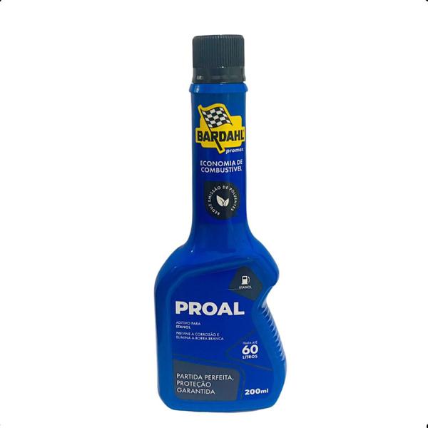 Imagem de Aditivo Bardahl Proal 200ml Combustível Álcool Etanol Limpa Bico Injetores Motor