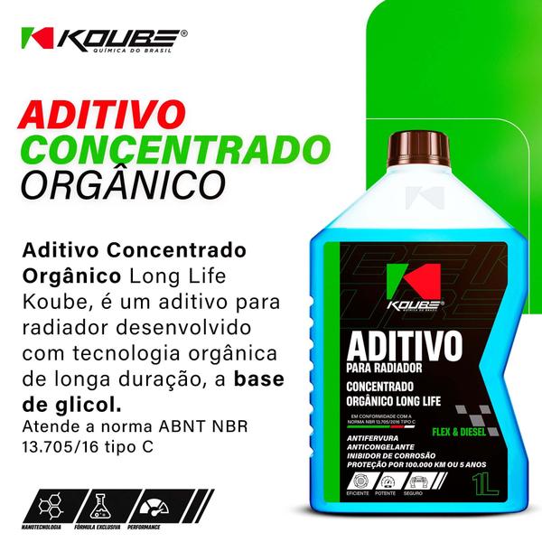 Imagem de Aditivo Concentrado Orgânico Long Life 1l Azul 