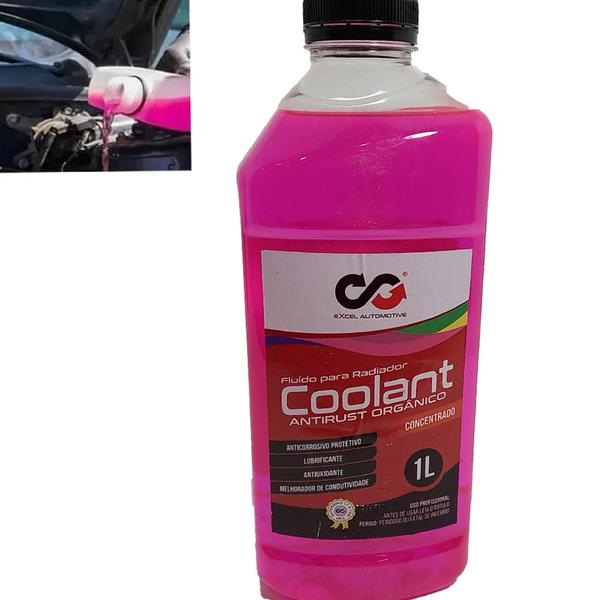 Imagem de Aditivo Fluido Concentrado Rosa Orgânico Automotivo - 2 L