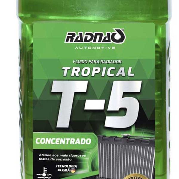 Imagem de Aditivo Fluido Radiador Verde Concentrado T5 Radnaq 1L