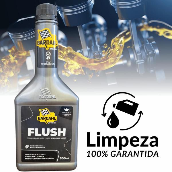 Imagem de Aditivo limpa motor bardahl flush - (500 ml)