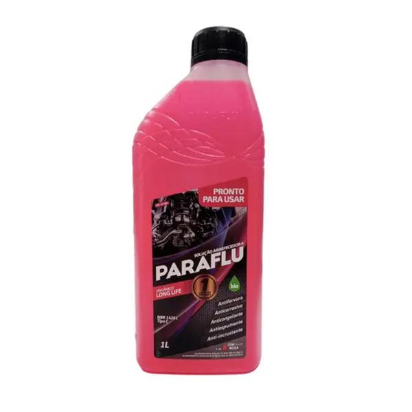 Aditivo para Água do Radiador Paraflu Pronto para Uso Orgânico Long Life Coloração Rosa 1L Imagem de Aditivo para Água do Radiador Paraflu Pronto para Uso Orgânico Long Life Coloração Rosa 1L