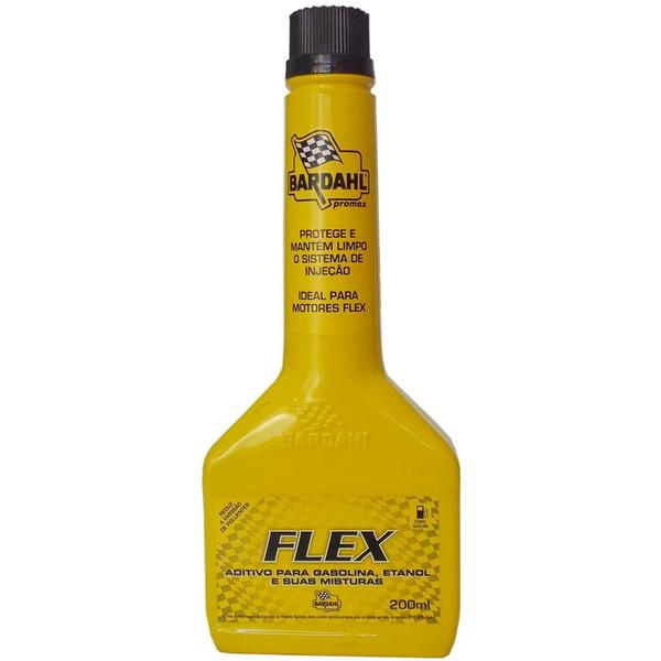 Aditivo para Gasolina e Etanol Bardahl Flex 200ml Imagem de Aditivo para Gasolina e Etanol Bardahl Flex 200ml