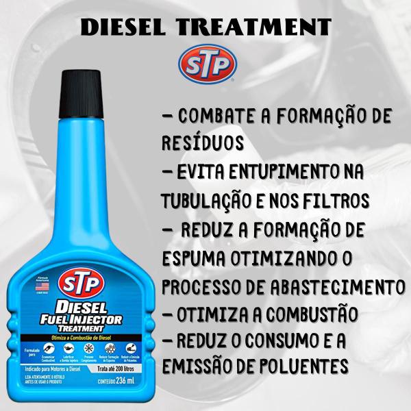 Imagem de Aditivo Para Motor Diesel Stp Para Limpeza Dos Injetores