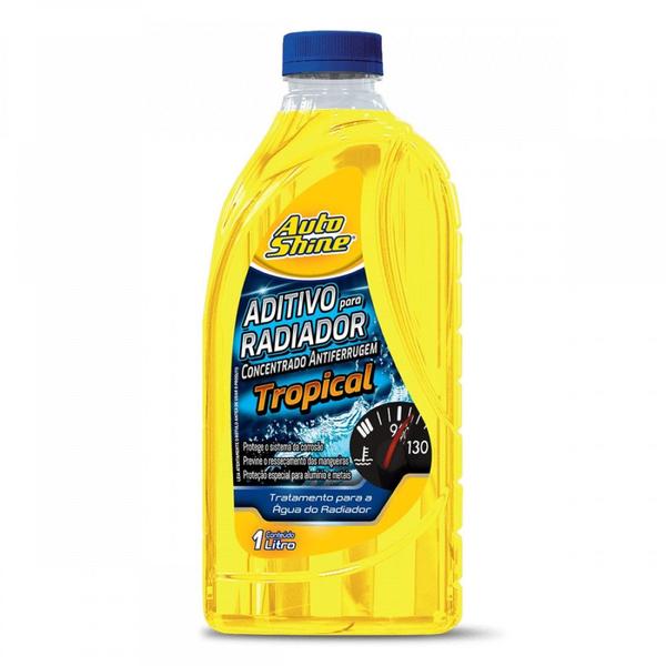 Imagem de Aditivo para radiador tropical amarelo concentrado antiferrugem autoshine