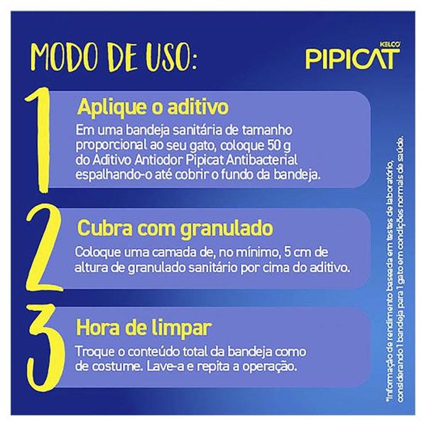 Imagem de Aditivo Pipicat Antibacterial - 500 g