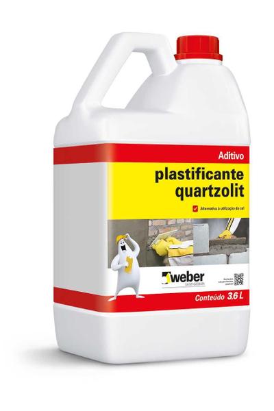 Imagem de Aditivo Plastificante Quartzolit  3.6Lt