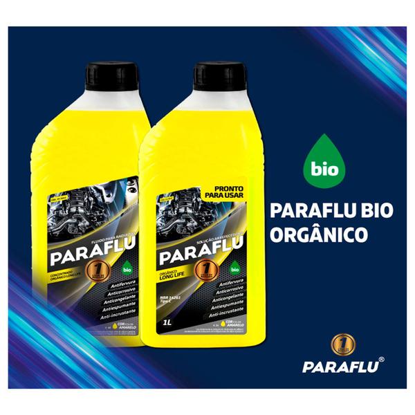 Imagem de Aditivo Pronto Uso Orgânico Radiador Paraflu Amarelo 4litros