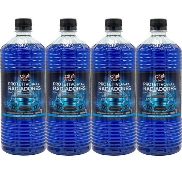 Imagem de Aditivo Protetivo Para Radiadores Concentrado Organico 4lts - Azul