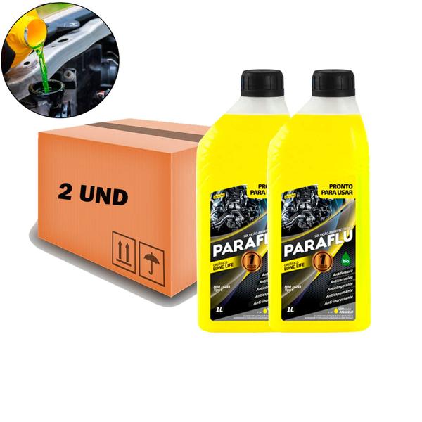 Aditivo Radiador Amarelo Pronto Uso 2lt (PF) - Paraflu Imagem de Aditivo Radiador Amarelo Pronto Uso 2lt (PF)