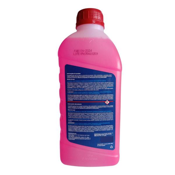 Imagem de Aditivo Radiador Concentrado Orgânico Rosa Mahle 1L QFEC1000S Motor Flex Gasolina Alcool Veiculos para Sistema Arrefecimento