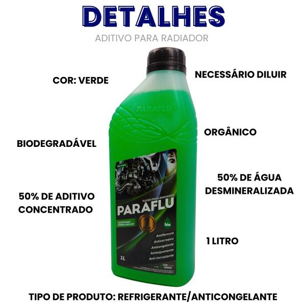 Imagem de Aditivo Radiador Concentrado Verde Paraflu Hibrido1L