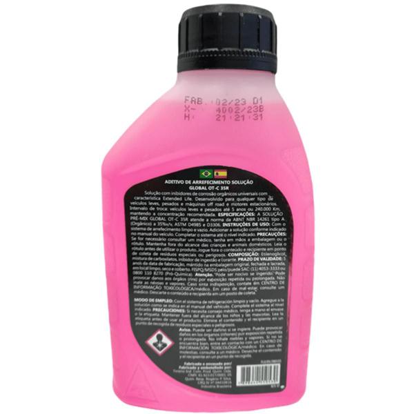 Imagem de Aditivo Radiador Global Pronto Para Uso Rosa 500ml