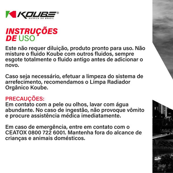 Imagem de Aditivo Radiador Pronto Uso Moto Long Life 1L KOUBE