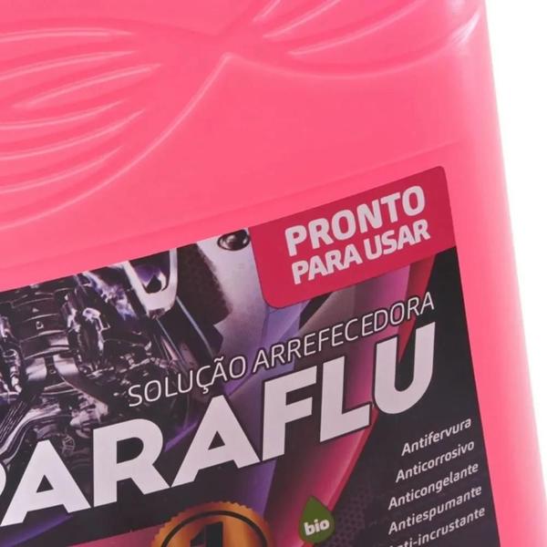 Aditivo Radiador Pronto Uso Orgânico Paraflu Rosa 1 litro 10-3004 Diluido Automotivo Motor gasolina alcool flex gnv diesel Imagem de Aditivo Radiador Pronto Uso Orgânico Paraflu Rosa 1 litro 10-3004 Diluido Automotivo Motor gasolina alcool flex gnv diesel