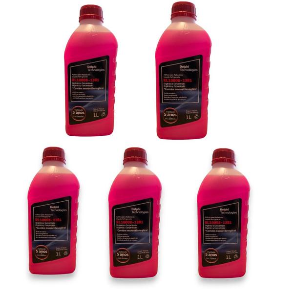 Imagem de Aditivo Radiador ROSA Concentrado Ecológico 1L RL10008