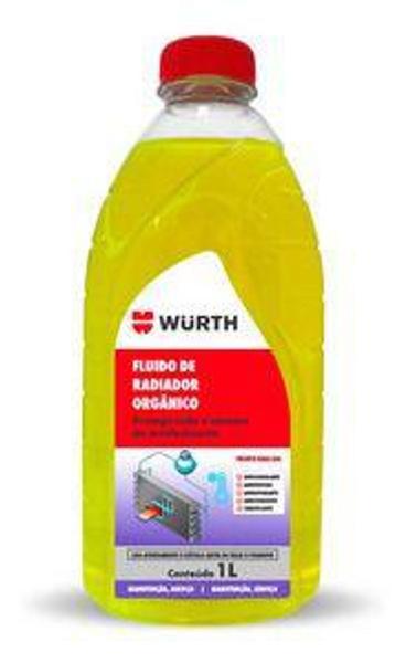 Imagem de Aditivo radiador wurth 1l (base organico) amarela - IND/WURTH