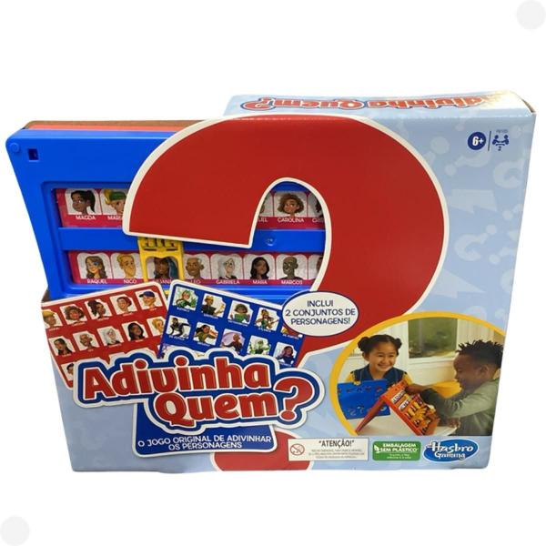 Adivinha Quem Jogo De Mesa Infantil F6105 - Hasbro Imagem de Adivinha Quem Jogo De Mesa Infantil F6105 - Hasbro