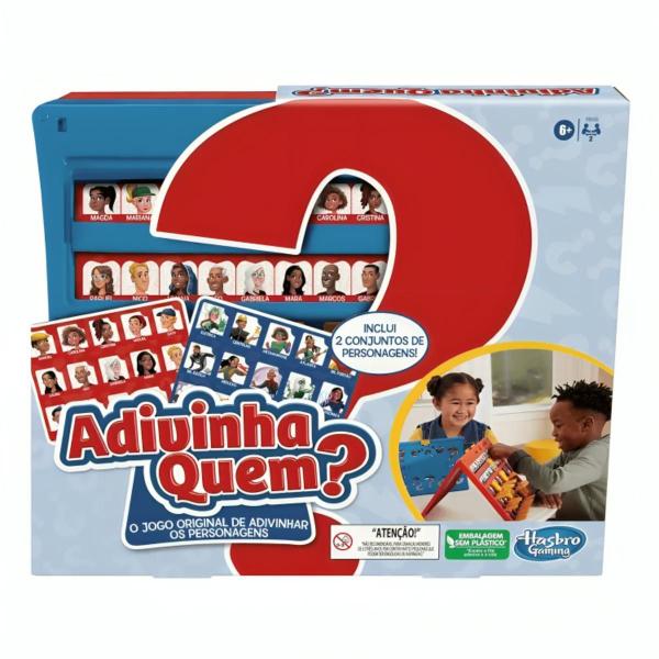 Adivinha Quem Jogo De Mesa Infantil F6105 - Hasbro Imagem de Adivinha Quem Jogo De Mesa Infantil F6105 - Hasbro
