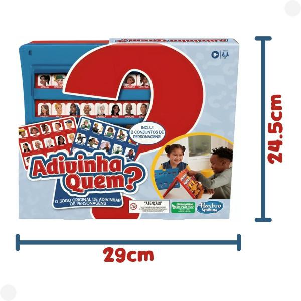 Adivinha Quem Jogo De Mesa Infantil F6105 - Hasbro Imagem de Adivinha Quem Jogo De Mesa Infantil F6105 - Hasbro
