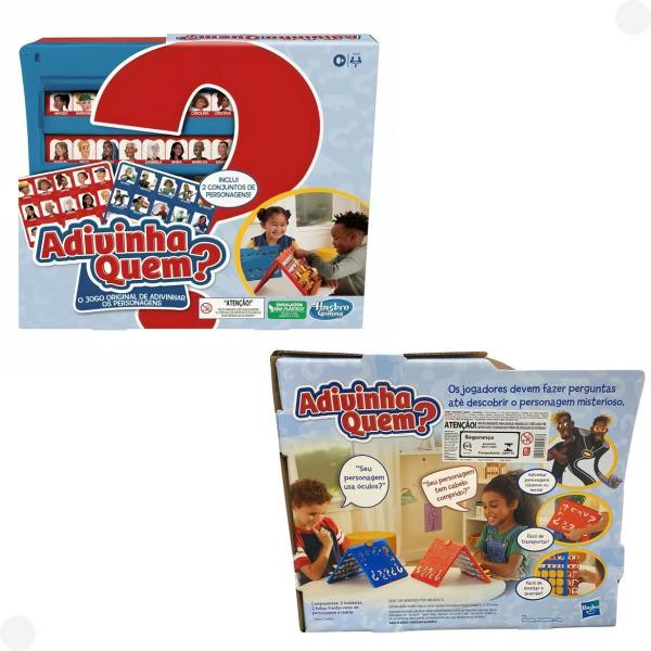 Adivinha Quem Jogo De Mesa Infantil F6105 - Hasbro Imagem de Adivinha Quem Jogo De Mesa Infantil F6105 - Hasbro