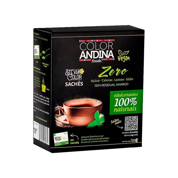 Imagem de Adoçante Color Sachet - 50 Sachês - Color Andina