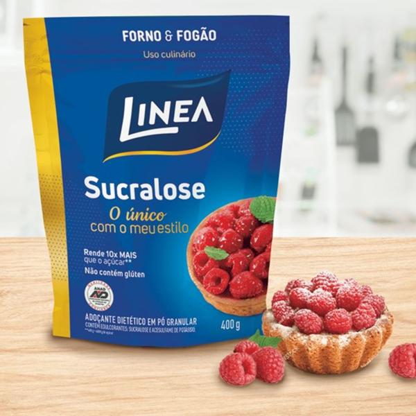 Adoçante Culinário Linea Sucralose 400g Imagem de Adoçante Culinário Linea Sucralose 400g