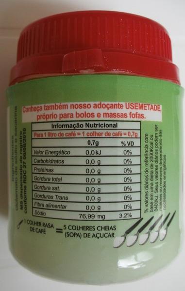 Adoçante Dietético Doçurinha - Palazzo Do Diet Light Imagem de Adoçante Dietético Doçurinha