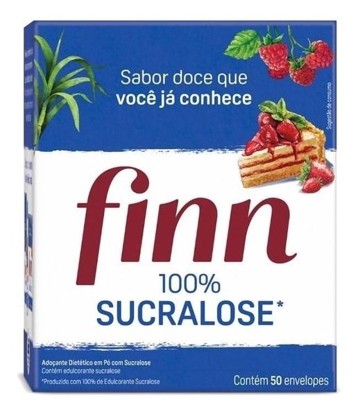 Imagem de Adoçante Finn Pó Sucralose C/50 Envelopes