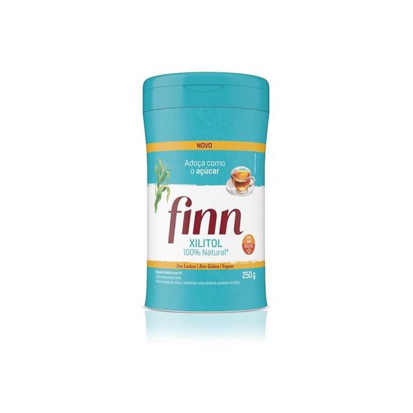 Adoçante Finn Xilitol Em Pó Pote 250G Imagem de Adoçante Finn Xilitol Em Pó Pote 250G