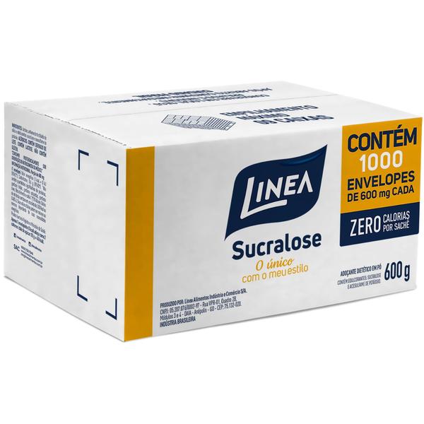 Adoçante Linea Sucralose Caixa C/ 1000 Sachês De 0,6g Imagem de Adoçante Linea Sucralose Caixa C/ 1000 Sachês De 0,6g