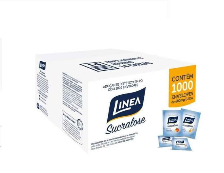 Imagem de Adocante Linea Sucralose Caixa Com 1000 Saches