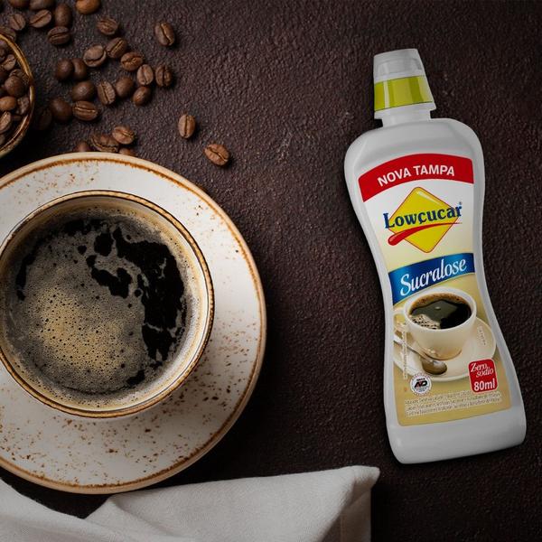 Adocante liquido sucralose lowcucar 80ml Imagem de Adocante liquido sucralose lowcucar 80ml
