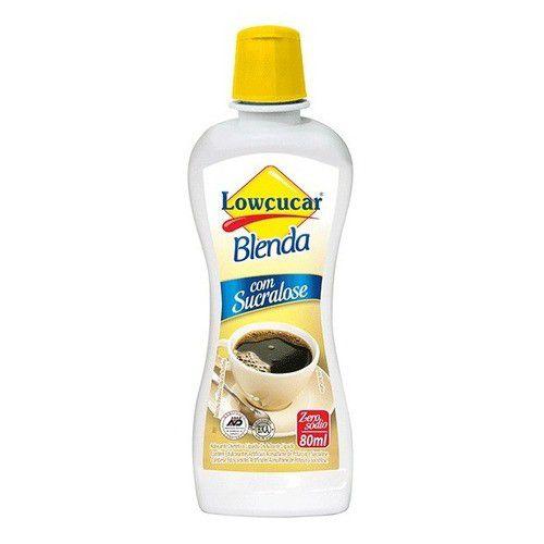 Imagem de Adoçante Lowçucar Blenda Sucralose 80ml - Kit Com 3 Unidades