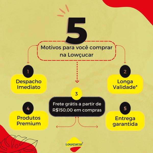 Adoçante Lowçucar Plus com Stevia Cartucho 50 x 0,5G Imagem de Adoçante Lowçucar Plus com Stevia Cartucho 50 x 0,5G