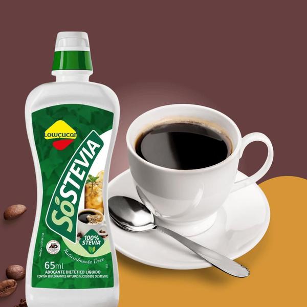 Imagem de Adoçante Lowçucar Sostevia Liquido 65Ml