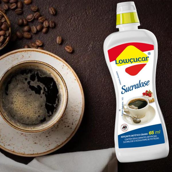 Adoçante Lowçucar Sucralose Liquido 65Ml Imagem de Adoçante Lowçucar Sucralose Liquido 65Ml