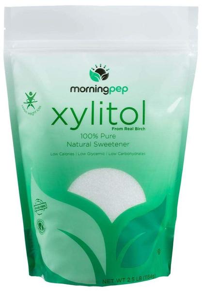Adoçante Morning Pep Pure Birch Xilitol 1,13 kg Keto Diet Imagem de Adoçante Morning Pep Pure Birch Xilitol 1,13 kg Keto Diet