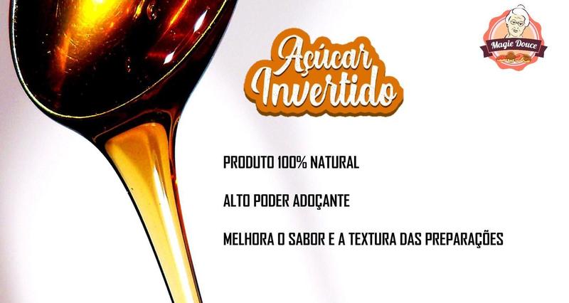 Adoçante Natural Açúcar Invertido 300Ml - Magie Douce Imagem de Adoçante Natural Açúcar Invertido 300Ml