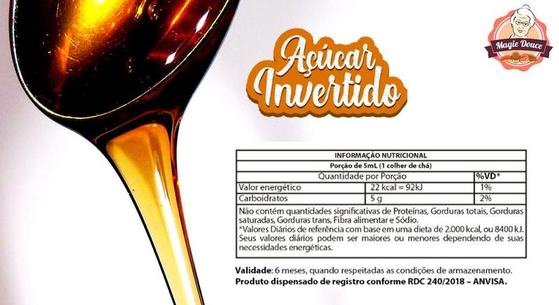 Adoçante Natural Açúcar Invertido 300Ml - Magie Douce Imagem de Adoçante Natural Açúcar Invertido 300Ml