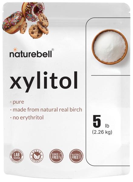 Imagem de Adoçante NatureBell Xilitol 2,27kg - Cristal de Bétula Natural