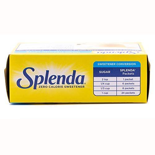 Adoçante Splenda sem Calorias, Zero Açúcar e sem Sabor - 200 Pacotes Imagem de Adoçante Splenda sem Calorias, Zero Açúcar e sem Sabor - 200 Pacotes